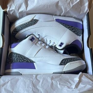 Nike Air Jordan 3 Retro "Dark Iris" sneakers